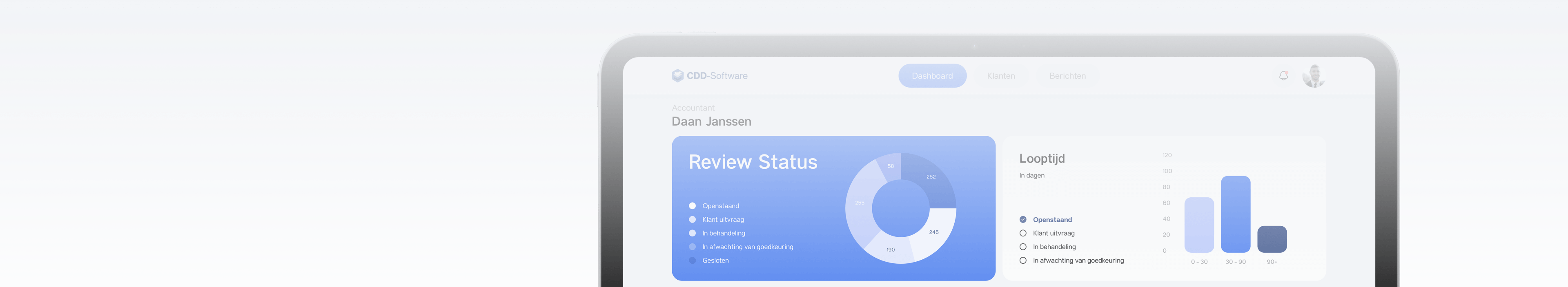 CDD-Software Dashboard